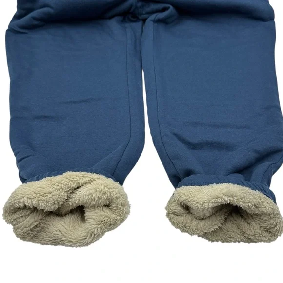 Eddie Bauer Men's Faux Shearling Jogger Sweatpants Size Large - Picture 10 of 16